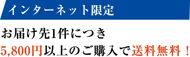 インターネット限定