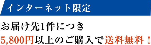 インターネット限定