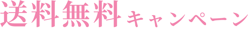 送料無料キャンペーン インターネット限定/1月1日(水)~1月31日(金)