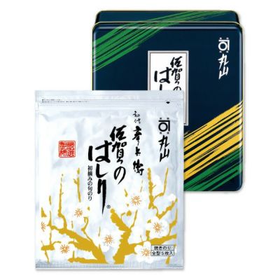 初代 彦兵衛 佐賀のはしり<br>（板のり5枚×5袋 缶入）