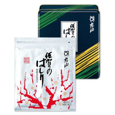 極上 佐賀のはしり<br>（板のり5枚×5袋 缶入）