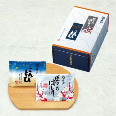 極上詰め合わせ<br>（四切5枚×16袋 缶入）