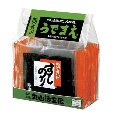 腕前 すしのりオレンジ<br>（四切5枚×10袋）