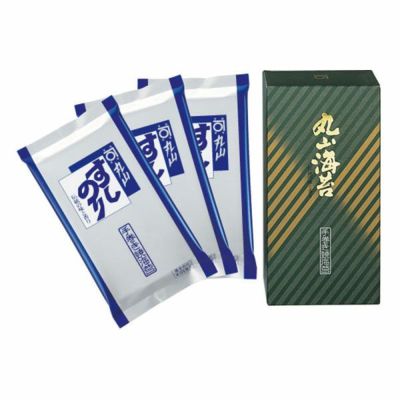 すしのりシルバー<br>（半切6枚×3袋 箱入）
