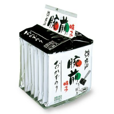 腕前 おかずのり 味付け<br>（八切8枚×8袋）