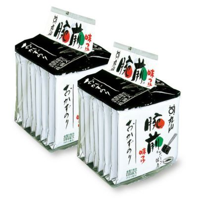 腕前 おかずのり 味付け<br>（八切8枚×8袋）2個