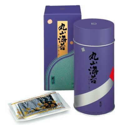 味付けのり丸缶 中<br>（八切小袋詰 箱入）