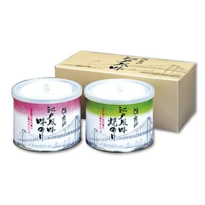 江戸風味二缶セット（焼・味 箱入）