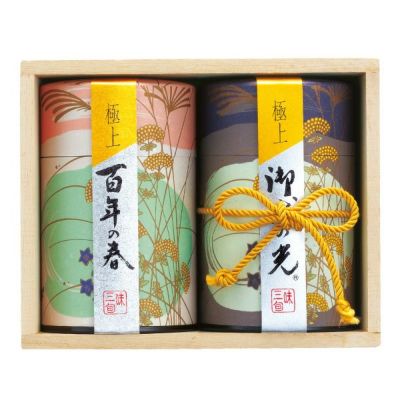 味匠（和紙缶2本セット 桐箱入）