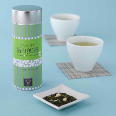ジャスミン香り煎茶（50g缶）