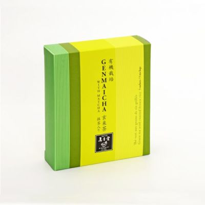 有機玄米茶 抹茶入り ティーバッグ（箱入）