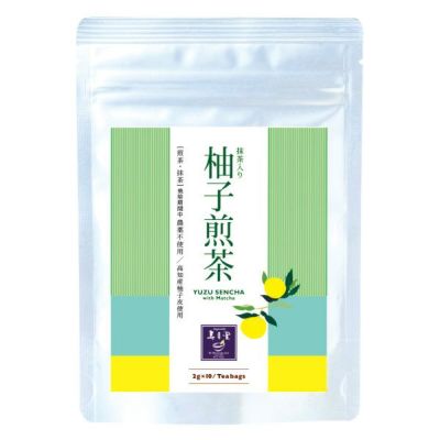 柚子煎茶 抹茶入り ティーバッグ（2g×10袋）