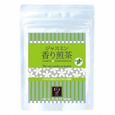 ジャスミン香り煎茶 ティーバッグ（2g×12袋）