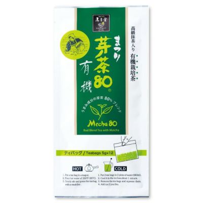 有機芽茶80 急須用ティーバッグ （5g×12袋）