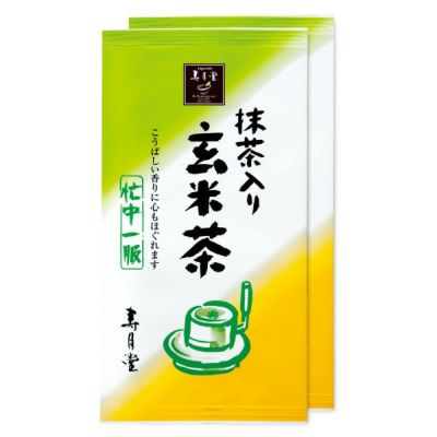 抹茶入り玄米茶 2袋