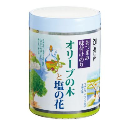 腕前 おかずのり<br>オリーブの木と塩の花<br>卓上（八切64枚）