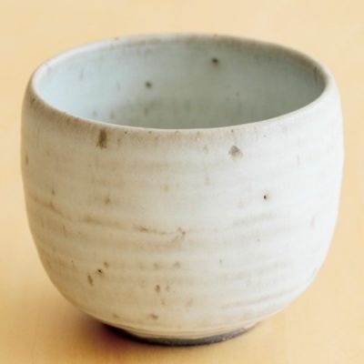 京焼 汲み出し茶碗［白］