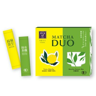 MATCHA DUO （有機抹茶・柚子抹茶）