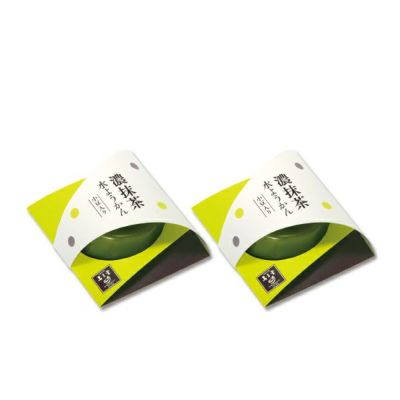 濃抹茶 水ようかん 小豆入り（2個）