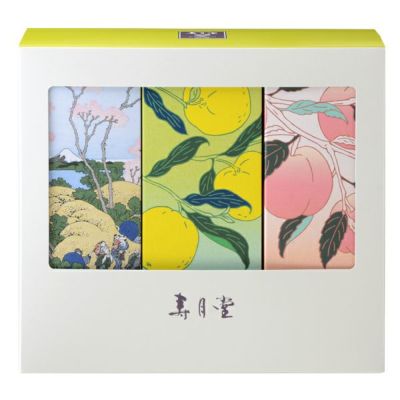 細缶3箱入ギフトボックス<br>（さくら・柚子・もも）